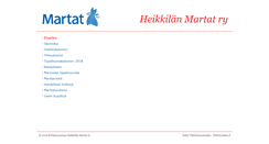 Desktop Screenshot of heikkilan.marttayhdistys.fi